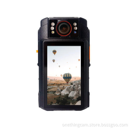 4G Body Camera Android 9.0 System With 3.1 Inch Touch Screen Full up 1080p 30fps 32G Memory